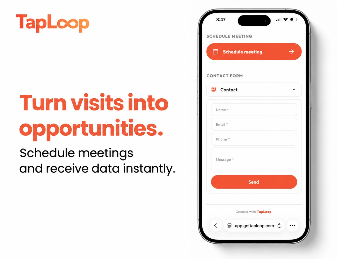 Thumbnail of TapLoop Digital NFC Card, view 4