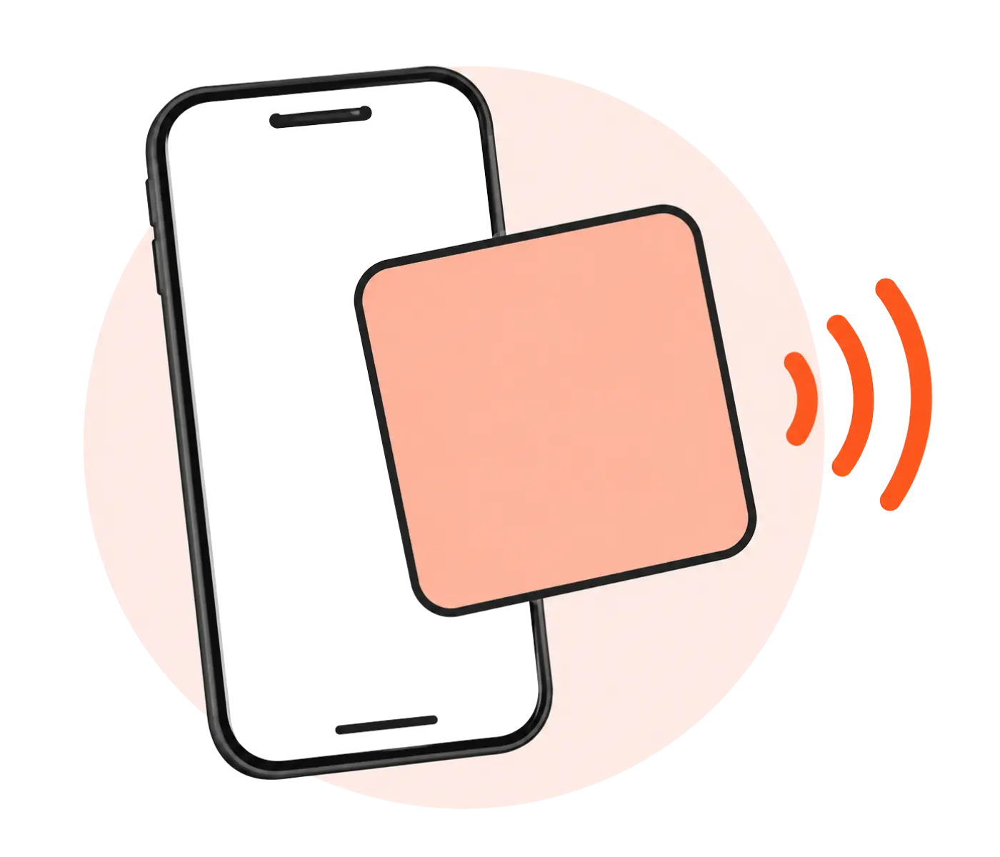 NFC reading icon