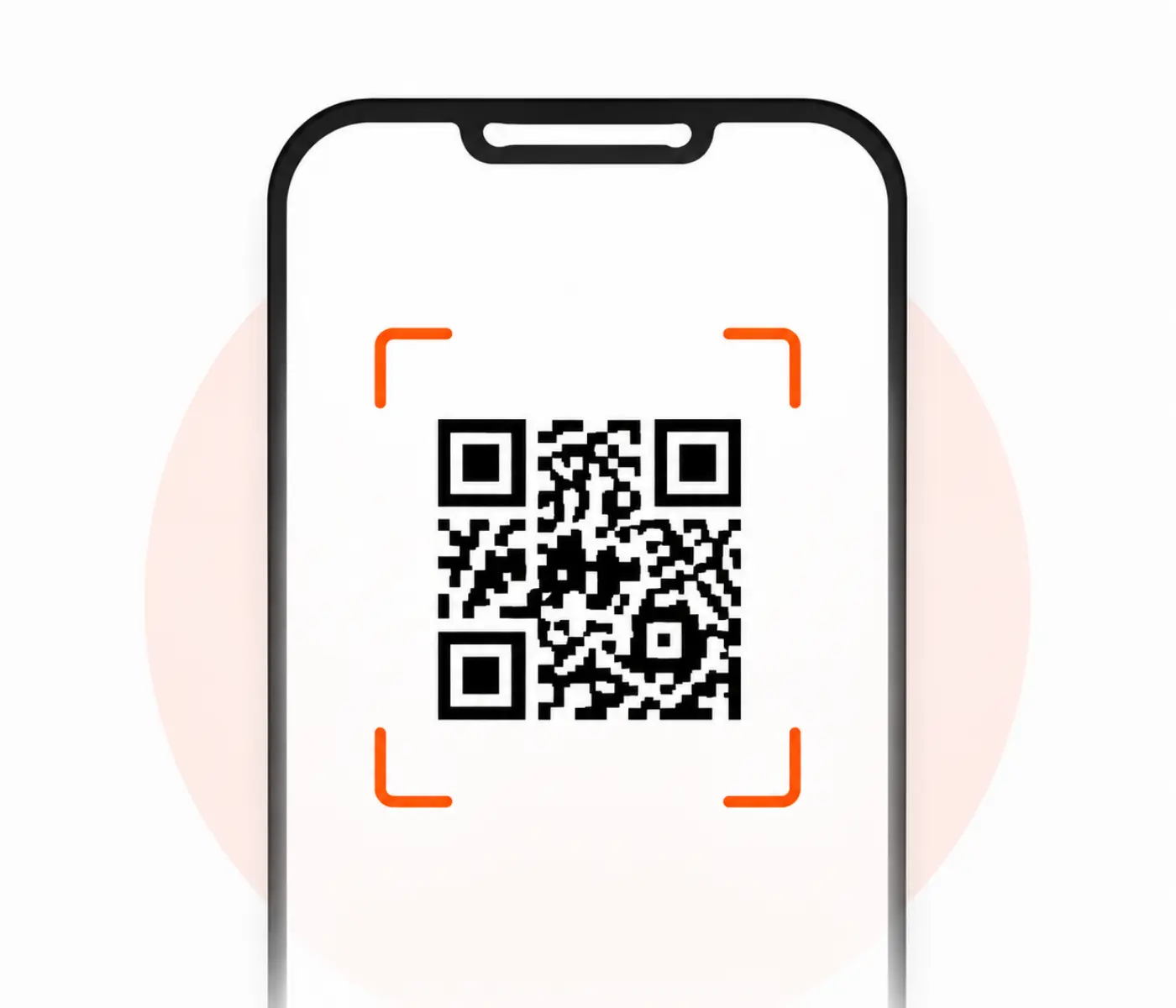 QR scanning icon