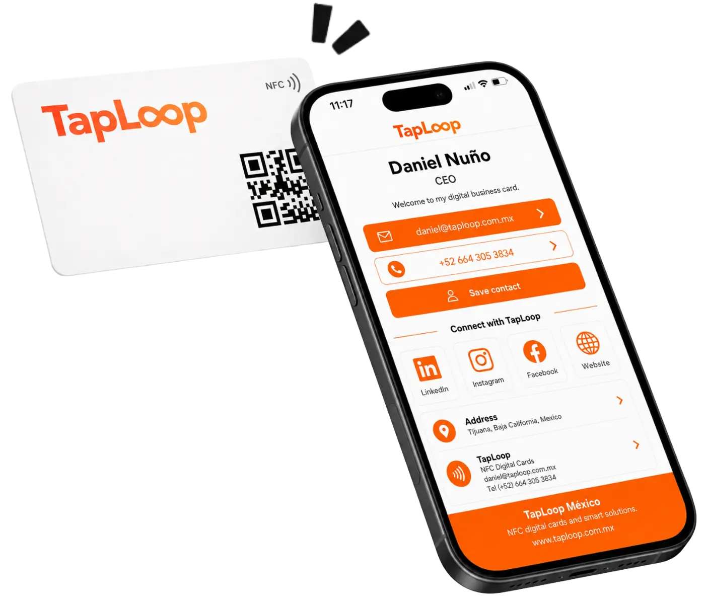 Consistent branded NFC cards with TapLoop